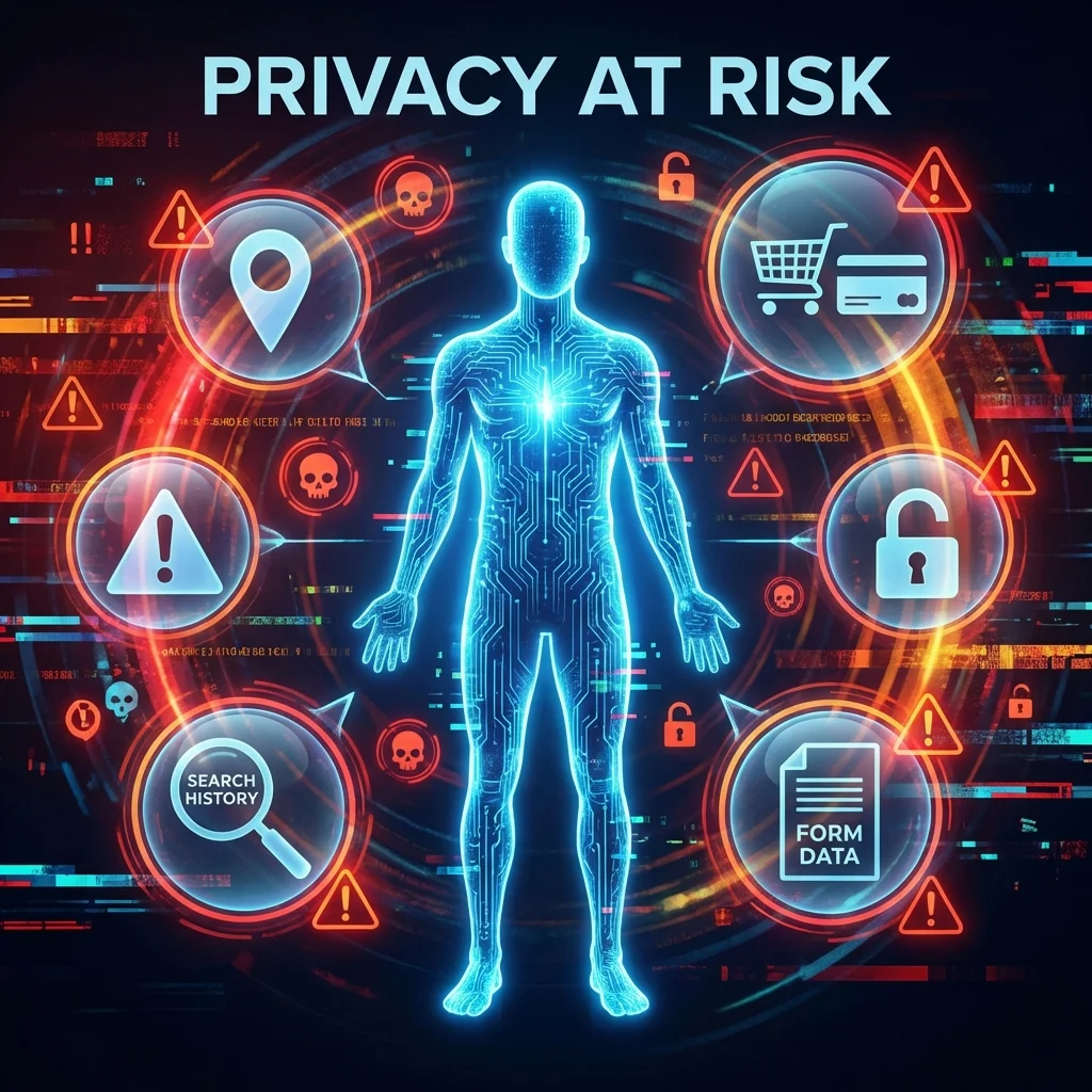 Privacy and security concerns with AI browsing