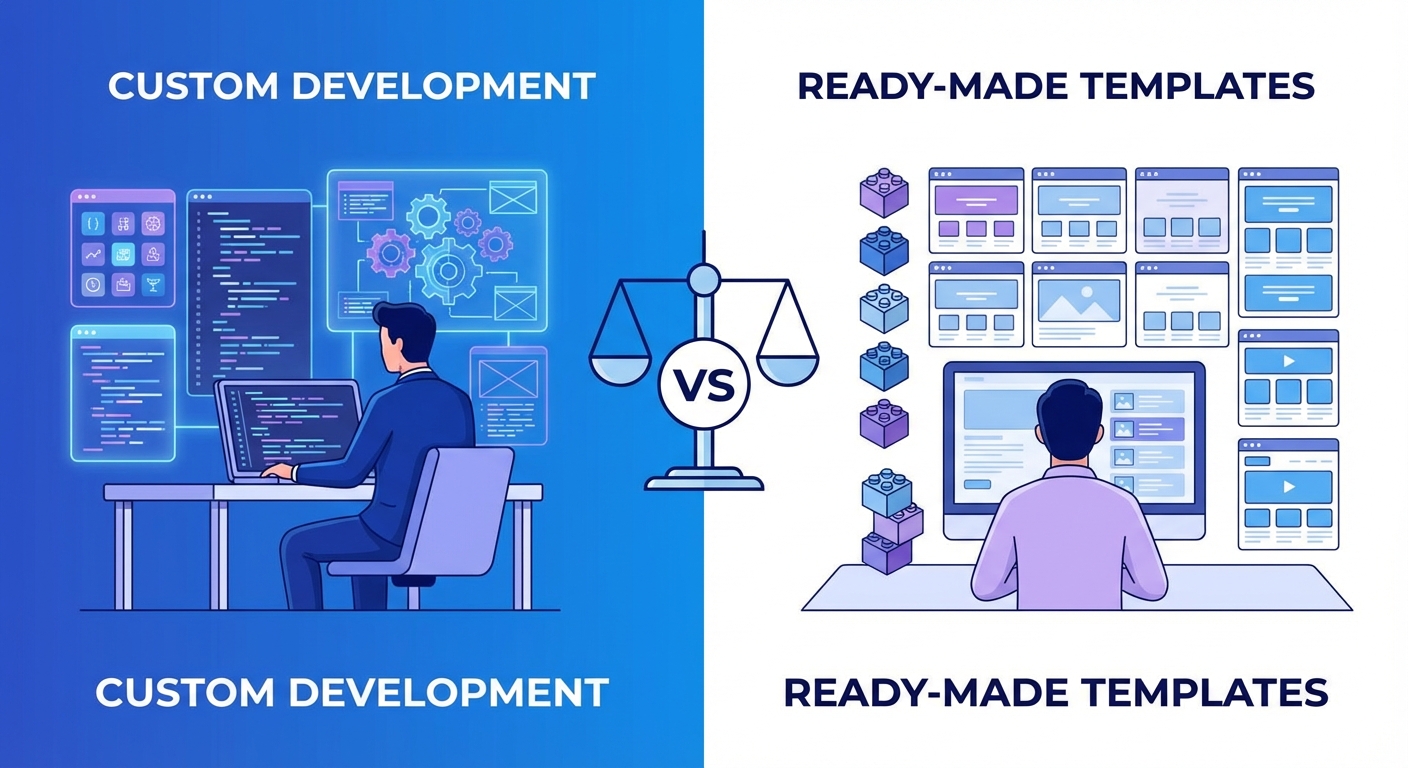 Custom Software vs. Ready-Made Templates: What is Best for Your Business?